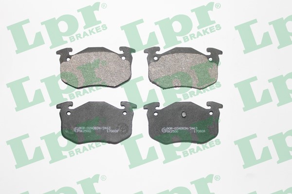 Bromsbeläggsats, Bakaxel Lpr 05P275 LPR