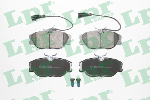 Bromsbeläggsats, Framaxel Lpr 05P286 LPR