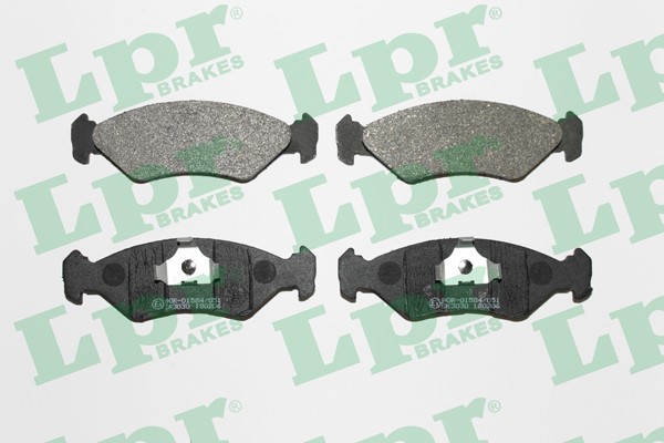 Bromsbeläggsats Solid, Framaxel Lpr 05P295 LPR