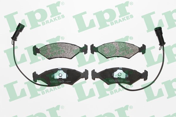 Bromsbeläggsats Ventilerad, Framaxel Lpr 05P327 LPR