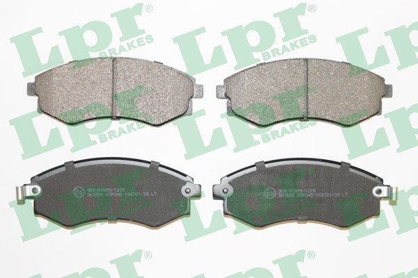 Bromsbeläggsats, Framaxel Lpr 05P348 LPR