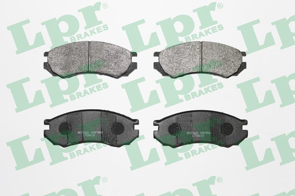 Bromsbeläggsats, Framaxel Lpr 05P354 LPR