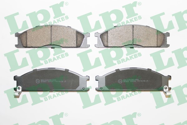 Bromsbeläggsats, Framaxel Lpr 05P378 LPR