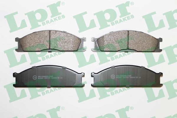Bromsbeläggsats, Framaxel Lpr 05P379 LPR
