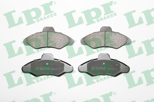 Bromsbeläggsats, Framaxel Lpr 05P383 LPR