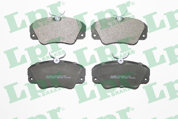 Bromsbeläggsats, Framaxel Lpr 05P449 LPR