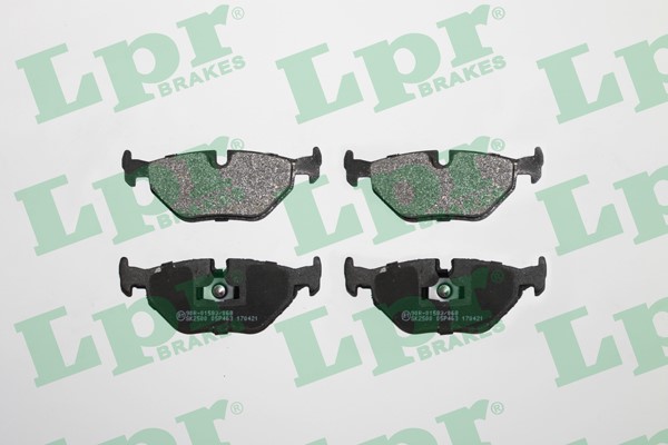 Bromsbeläggsats, Bakaxel Lpr 05P463 LPR