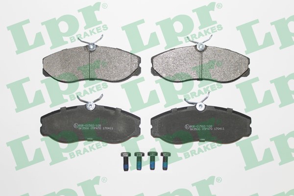 Bromsbeläggsats, Framaxel Lpr 05P470 LPR