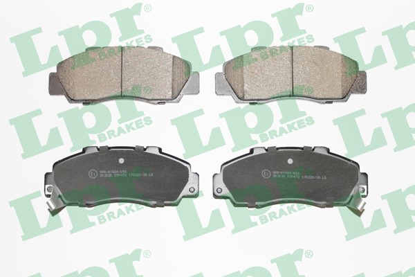 Bromsbeläggsats, Framaxel Lpr 05P472 LPR