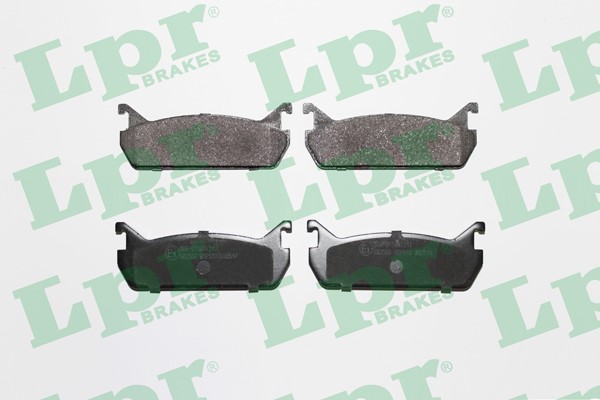 Bromsbeläggsats, Bakaxel Lpr 05P513 LPR