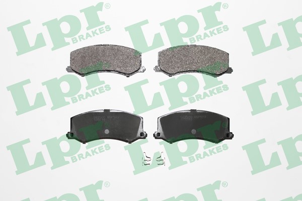 Bromsbeläggsats, Framaxel Lpr 05P522 LPR