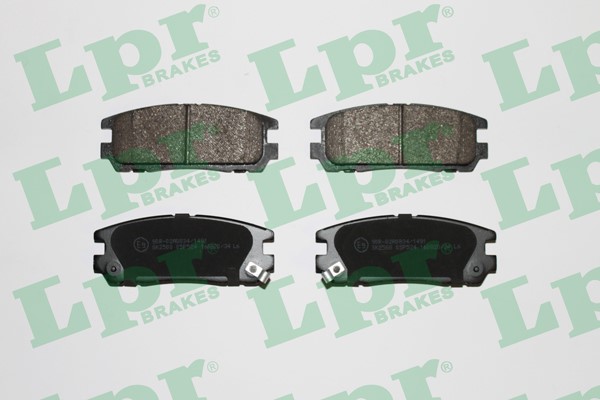 Bromsbeläggsats, Bakaxel Lpr 05P524 LPR