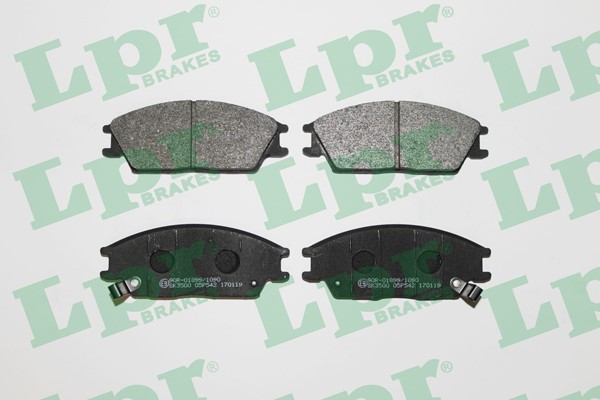 Bromsbeläggsats, Framaxel Lpr 05P542 LPR
