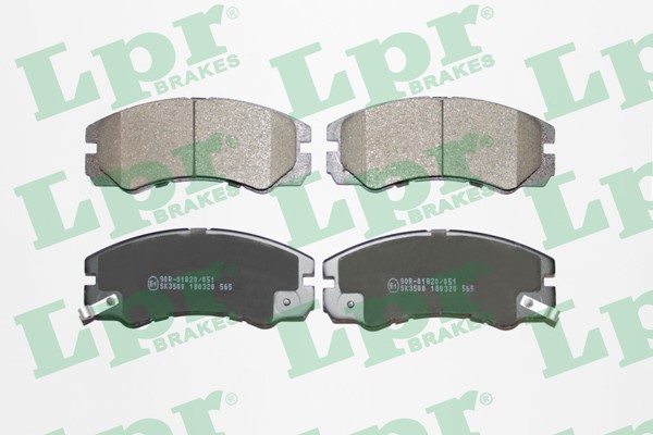 Bromsbeläggsats, Framaxel Lpr 05P565 LPR
