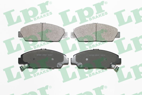 Bromsbeläggsats, Framaxel Lpr 05P567 LPR