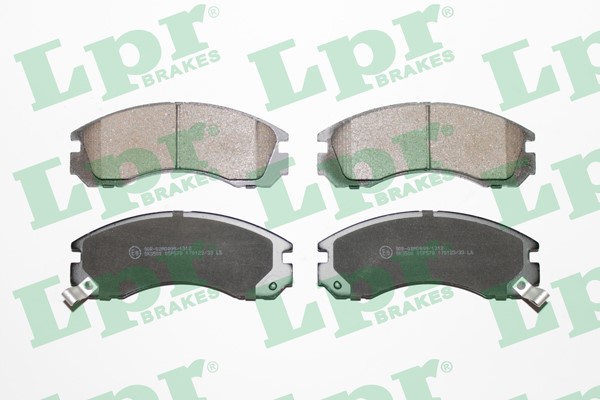 Bromsbeläggsats, Framaxel Lpr 05P578 LPR