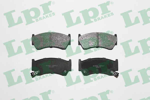 Bromsbeläggsats, Framaxel Lpr 05P617 LPR