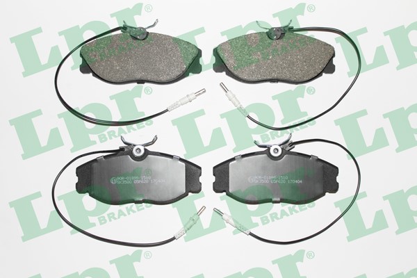 Bromsbeläggsats, Framaxel Lpr 05P620 LPR
