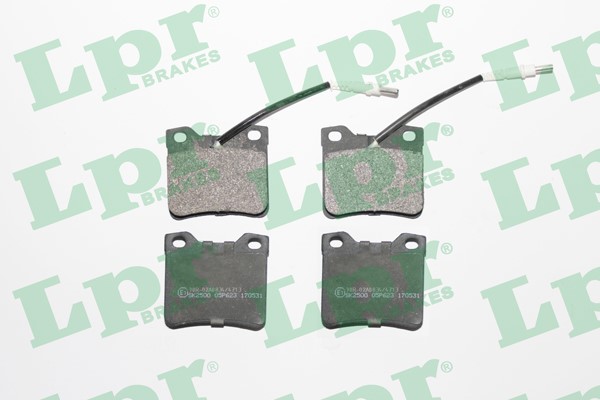 Bromsbeläggsats, Bakaxel Lpr 05P623 LPR