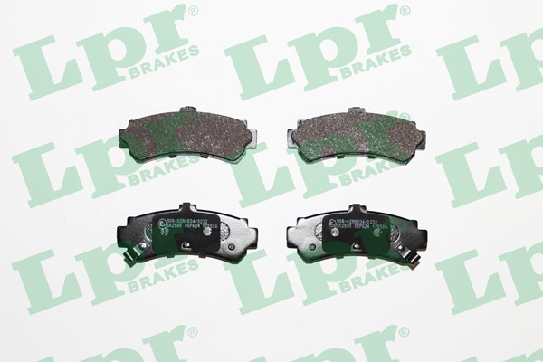 Bromsbeläggsats, Bakaxel Lpr 05P624 LPR