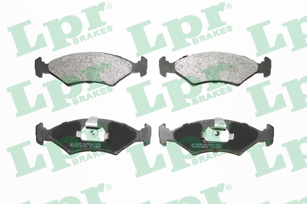 Bromsbeläggsats Ventilerad, Framaxel Lpr 05P628 LPR
