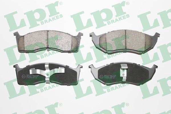 Bromsbeläggsats, Framaxel Lpr 05P629 LPR
