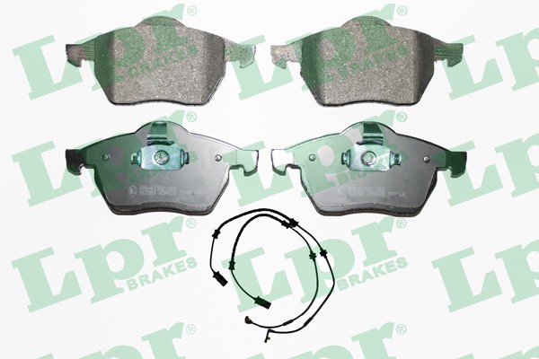 Bromsbeläggsats, Framaxel Lpr 05P635A LPR