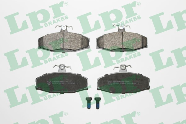 Bromsbeläggsats, Framaxel Lpr 05P651 LPR