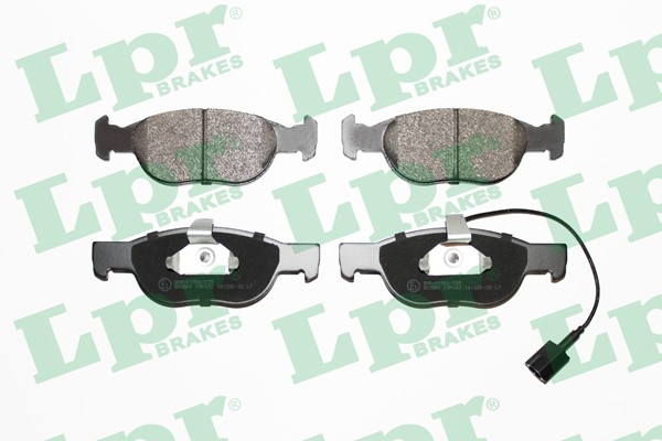 Bromsbeläggsats, Framaxel Lpr 05P652 LPR