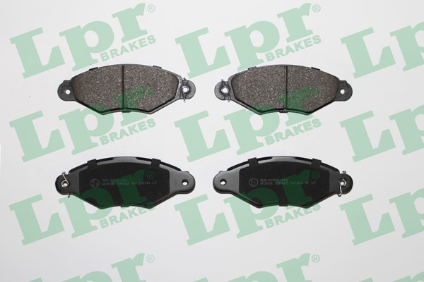 Bromsbeläggsats, Framaxel Lpr 05P662 LPR