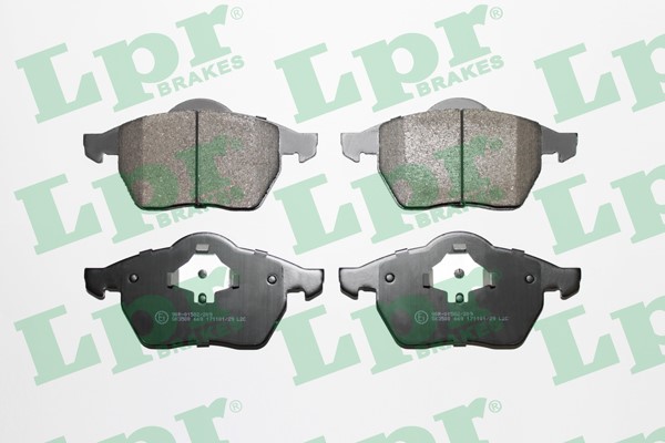 Bromsbeläggsats, Framaxel Lpr 05P669 LPR