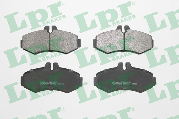Bromsbeläggsats, Framaxel Lpr 05P672 LPR