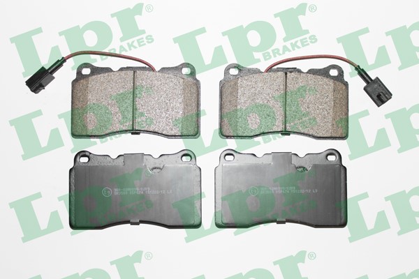 Bromsbeläggsats, Framaxel Lpr 05P674 LPR
