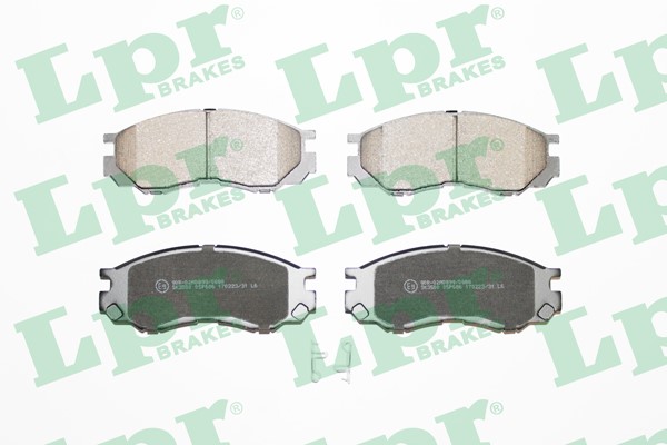 Bromsbeläggsats, Framaxel Lpr 05P686 LPR