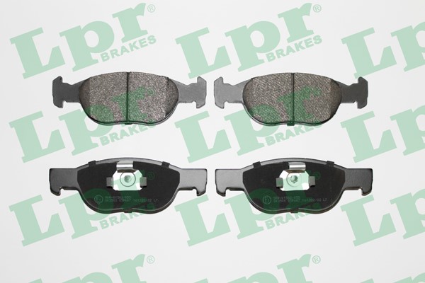 Bromsbeläggsats, Framaxel Lpr 05P687 LPR