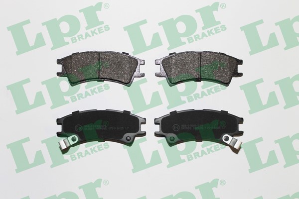 Bromsbeläggsats, Framaxel Lpr 05P695 LPR