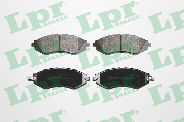 Bromsbeläggsats, Framaxel Lpr 05P729 LPR