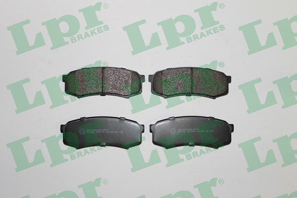 Bromsbeläggsats, Bakaxel Lpr 05P749 LPR