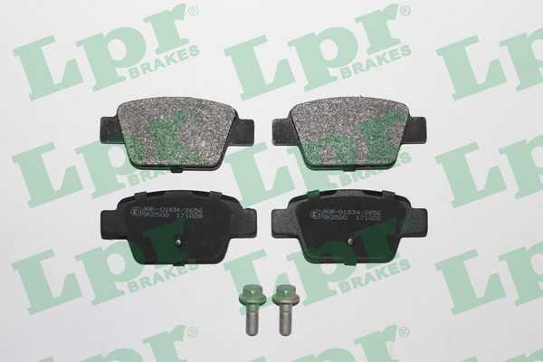 Bromsbeläggsats, Bakaxel Lpr 05P780 LPR