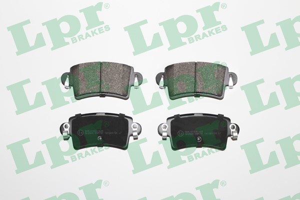 Bromsbeläggsats, Bakaxel Lpr 05P791 LPR