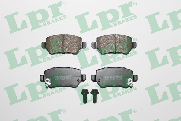 Bromsbeläggsats, Bakaxel Lpr 05P811 LPR