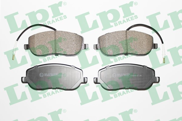 Bromsbeläggsats, Framaxel Lpr 05P831 LPR