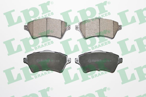 Bromsbeläggsats, Framaxel Lpr 05P833 LPR
