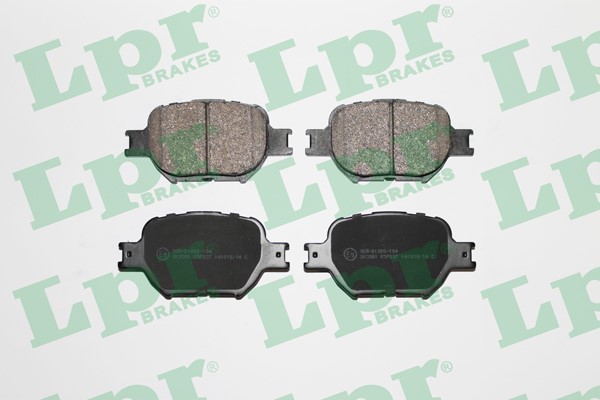 Bromsbeläggsats, Framaxel Lpr 05P837 LPR