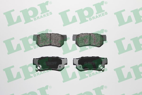 Bromsbeläggsats, Bakaxel Lpr 05P847 LPR