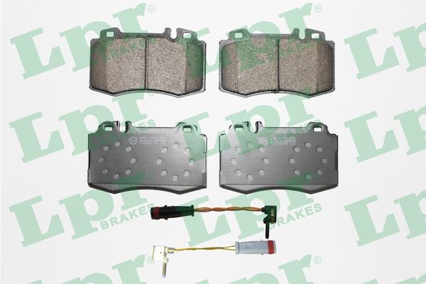Bromsbeläggsats, Framaxel Lpr 05P849A LPR