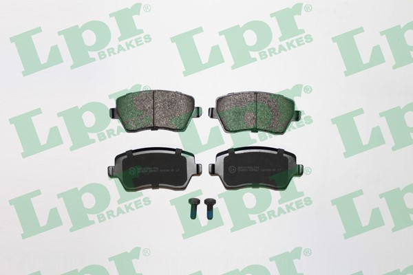 Bromsbeläggsats, Framaxel Lpr 05P867 LPR