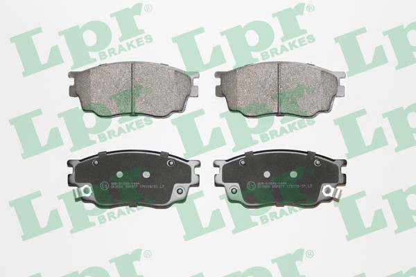 Bromsbeläggsats, Framaxel Lpr 05P877 LPR