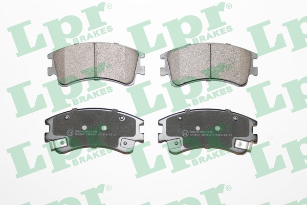 Bromsbeläggsats, Framaxel Lpr 05P878 LPR