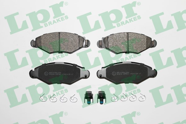 Bromsbeläggsats, Framaxel Lpr 05P903 LPR